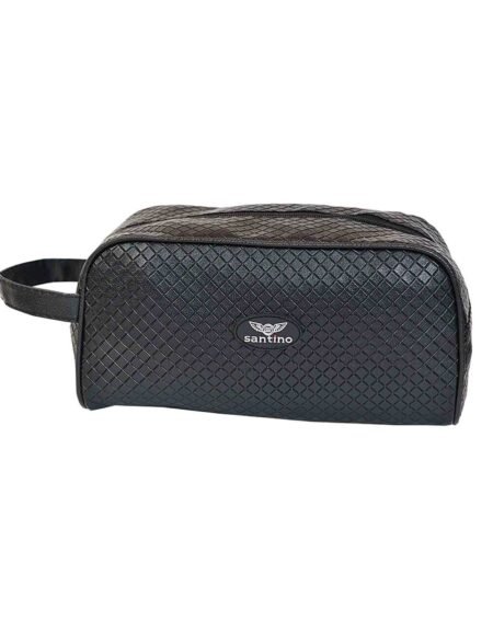 Necesseire Couro Pu Santino – Preto lmn194u01