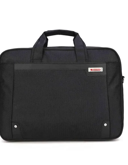 Pasta para Notebook Poliéster Preto com Alça Santino