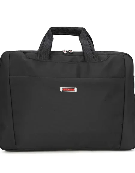 Pasta para Notebook Poliéster Preto com Alça Santino