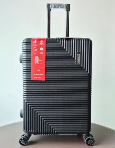 Mala Média Fibra 24 pol Grandbag Preta GB25801022M