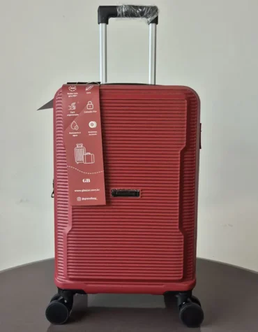 Mala Pequena Fibra 20 Polegadas Vermelha Grandbag bag12997