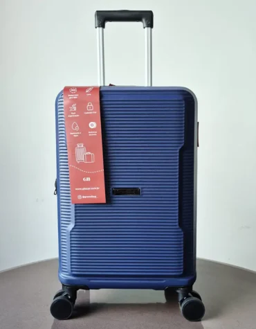 Mala Pequena Fibra 20 Polegadas Azul Grandbag bag16997