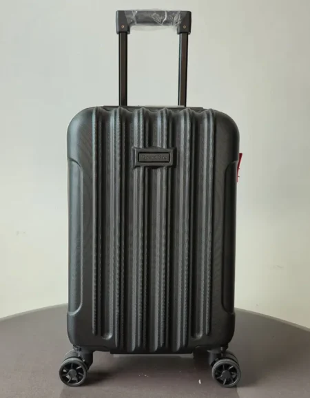 Mala Pequena Fibra 20 Polegadas Preta Grandbag