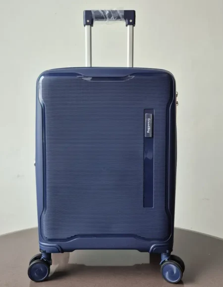 Mala Pequena Expansor Polipropileno 20 Polegadas Azul Grandbag