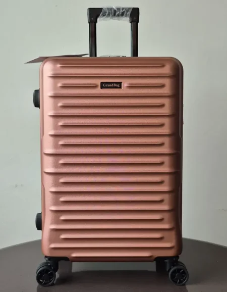 Mala Média Fibra 24 pol Expansível Grandbag Rose