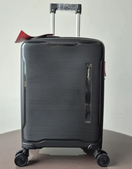 Mala Pequena Expansor Polipropileno 20 Polegadas Preta Grandbag