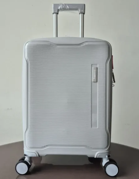 Mala Pequena Expansor Polipropileno 20 Polegadas Cinza Grandbag